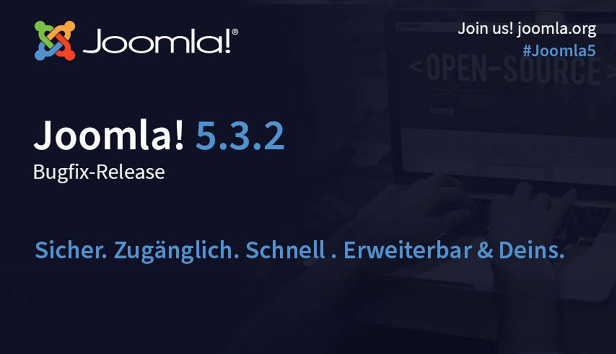 Joomla! 5.3.2 als Bugfix-Release ver&ouml;ffentlicht
